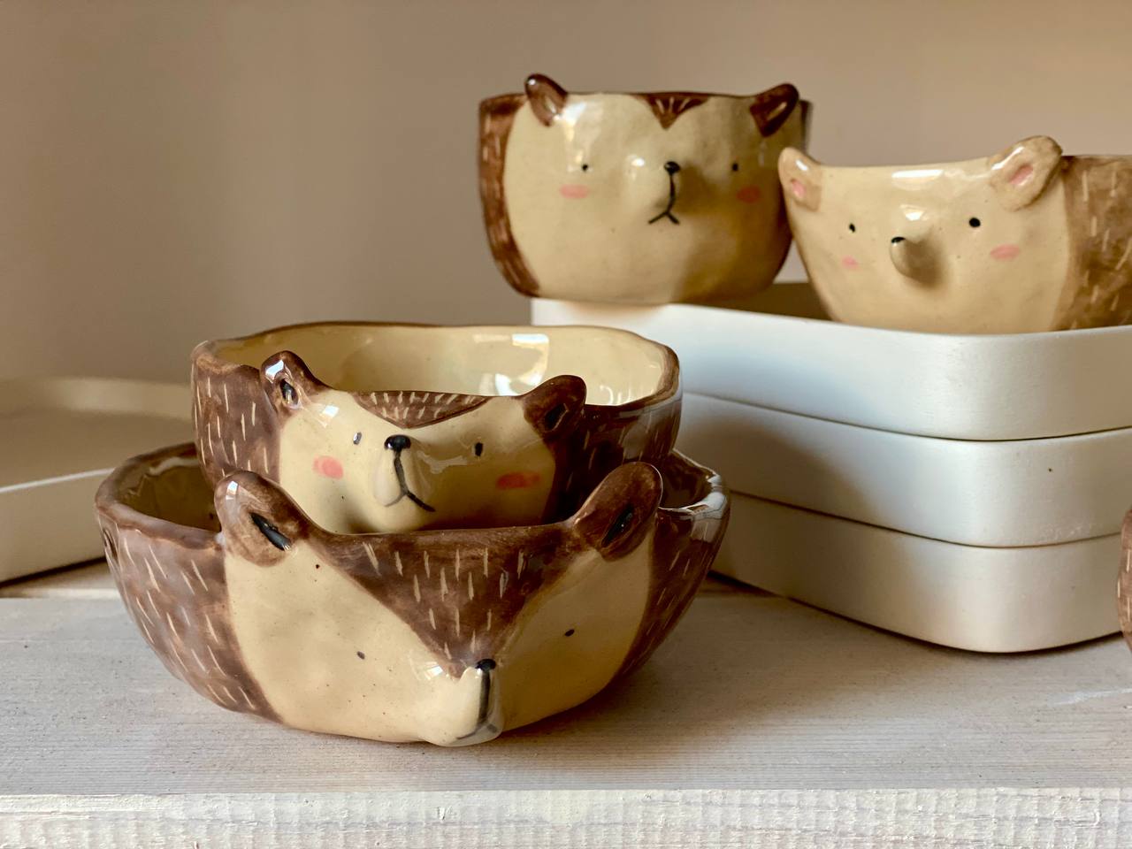 Мисочка ёжик фото 1